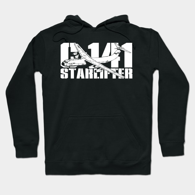 C-141 Starlifter Hoodie by QUYNH SOCIU